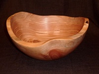 Lärche DM 34cm, Höhe 14cm, Wandstärke 15mm Lärche DM 34cm, Höhe 14cm, Wandstärke 15mm