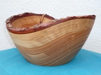 Lärche DM 38cm, Höhe 20cm, Wandstärke 18mm Lärche DM 38cm, Höhe 20cm, Wandstärke 18mm