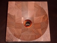 Waschbecken Rüster (Ulme) 27x27x15cm