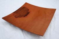 Birne gedämpft 27x27cm, Höhe 4cm, Wandstärke 5mm