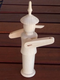 Windspiel laut Kundenvorgabe