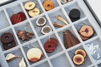 Ohrringe diverse Holzarten und Formen 2